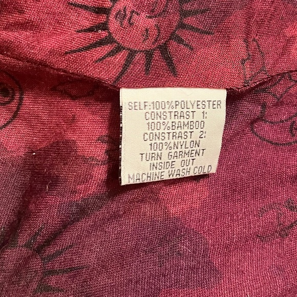 Johnny Was Calme Floral Fleece Sherpa Jacket - Picture 8 of 9